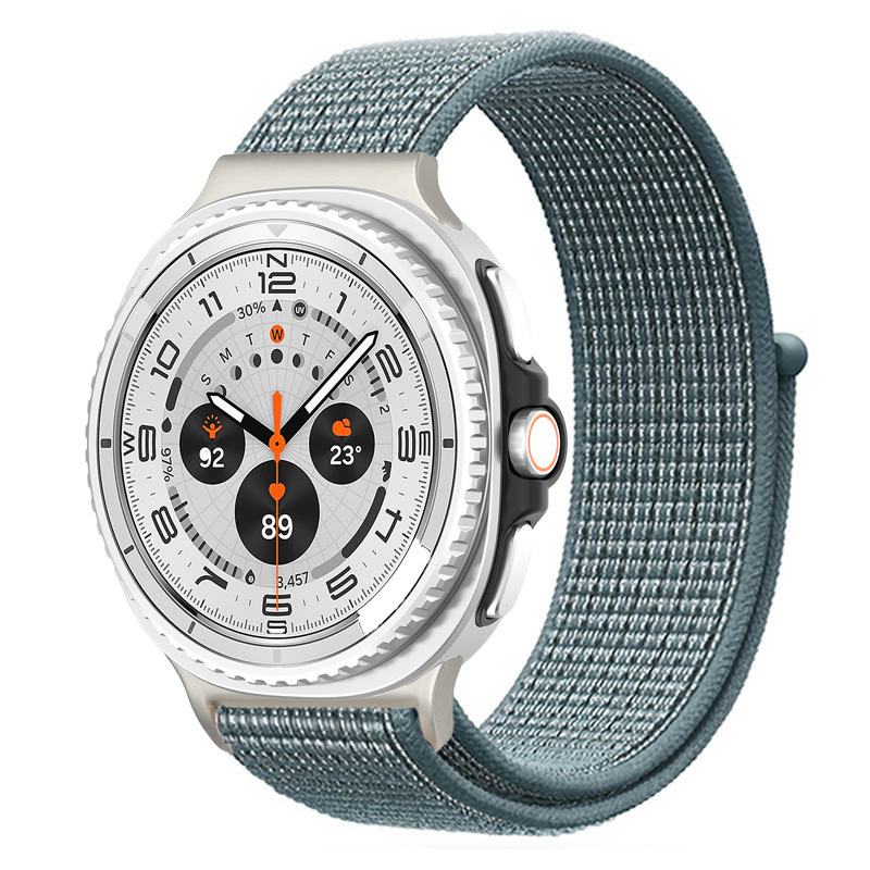 适用三星watch8手表带Galaxy watch8Classic魔术贴回环式尼龙表带|undefined