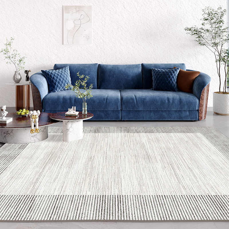 Alfombras sala de estar 2025 nuevo engrosado ligero de lujo sofá de alta calidad alfombra de mesa de té simple alfombra antideslizante y resistente al desgaste
