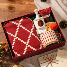生日礼物女生圣诞节送女友朋友闺蜜实用的感龙本命年围巾礼盒