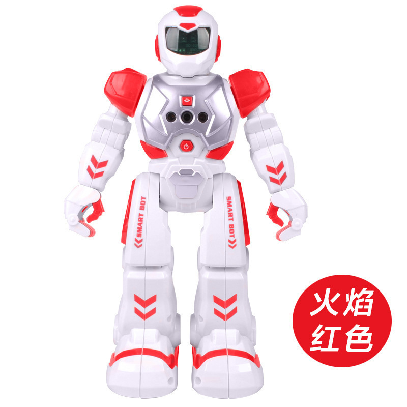 Control remoto Danza policial robot diálogo inteligente canto música danza gestos programables bebé niño transfronterizo