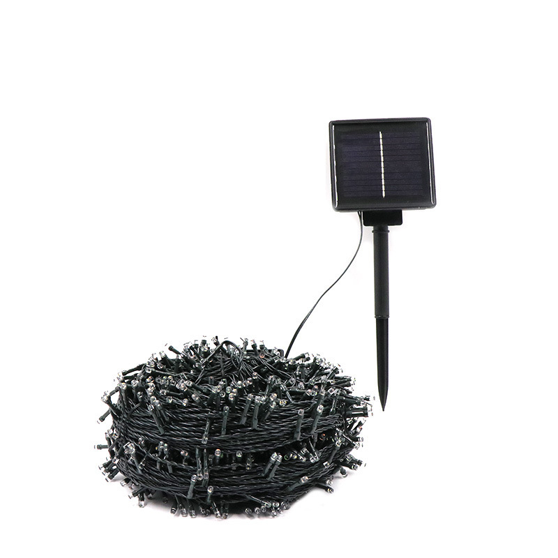 String de lámparas solares LED lámparas de color de Año Nuevo lámpara de decoración de jardín al aire libre impermeable estrella de atmósfera sin enchufe image 6