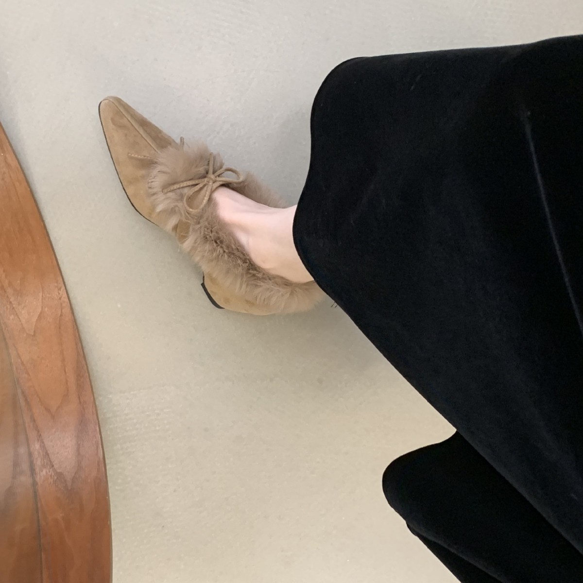 2025 New Vintage Plush Height-Increasing Mary Jane Shoes With Buckle Strap, Popular For Fall And Winter, Thickened,_vogvips.com