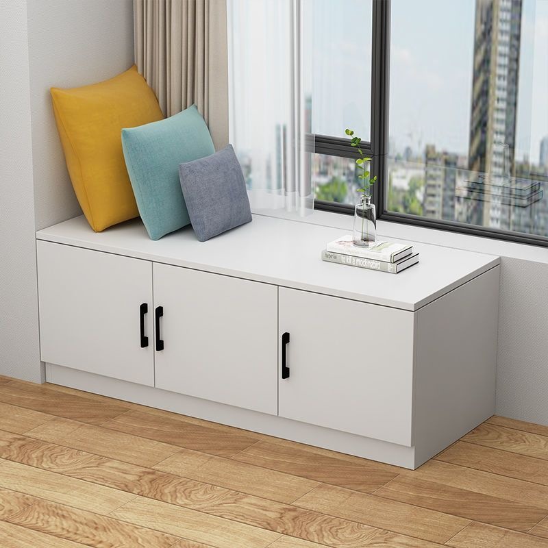 Balcony Storage Cabinet, Sun-Proof Bay Window Storage Cabinet, Wall-Mounted Integrated Floor Cabinet, Low Cabinet, Tatami Miscellaneous Cabinet