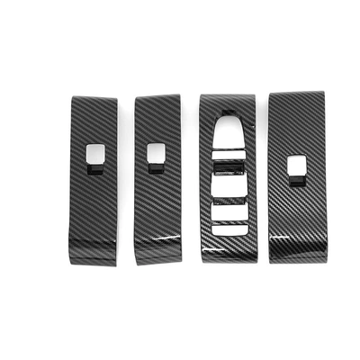 Suitable for Byd Atto3 Interior Other Automotive Interior Supplies - for-meta-plusatto-3-left-hand-drive-only4-piece-window-lift-switch-trim-abs-carbon-fiber-texture-25512453