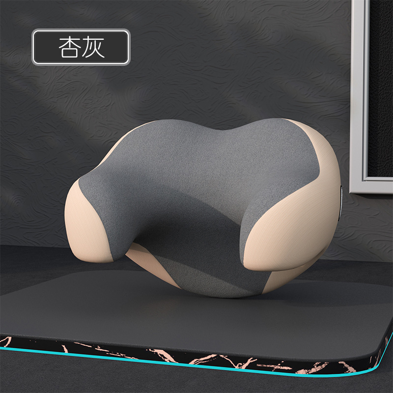 P079 apricot gray headrest
