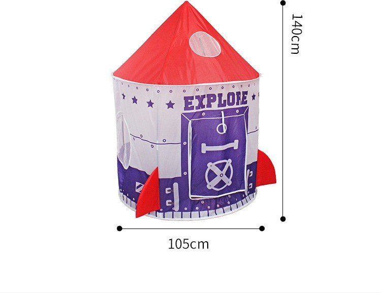 Casa de juegos infantil tipo tienda, cápsula espacial rosa, yurta, castillo para interior y exterior, venta al por mayor en Amazon, en stock.