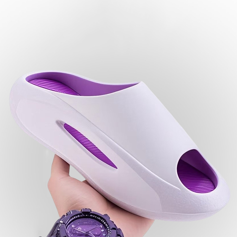 Zapatillas deportivas de moda de verano para hombres con suela gruesa antideslizante antiodor y desgaste suave para hombres