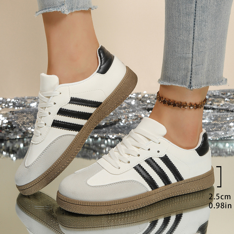 Official Counter 2025 Clover Sambard Training Shoes Retro Men's and Women's Shoes Sneakers Couple Casual Sports White Shoes