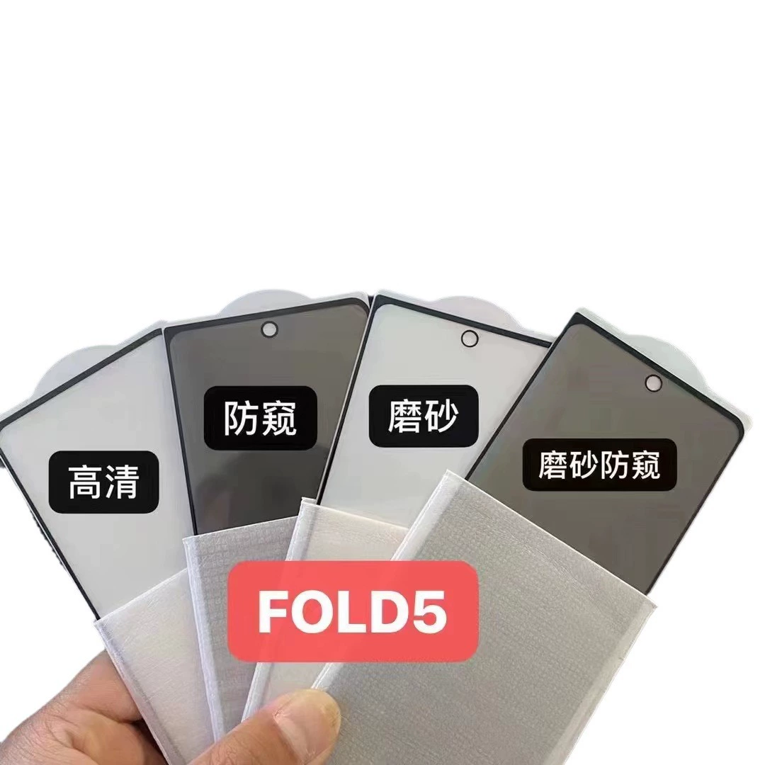 Подходит для стекла Samsung Z Fold6 защита W24 внешний экран W23 антипросокой отпечатков пальцев ZFold54 маленький экран изогнутая защитная пленка