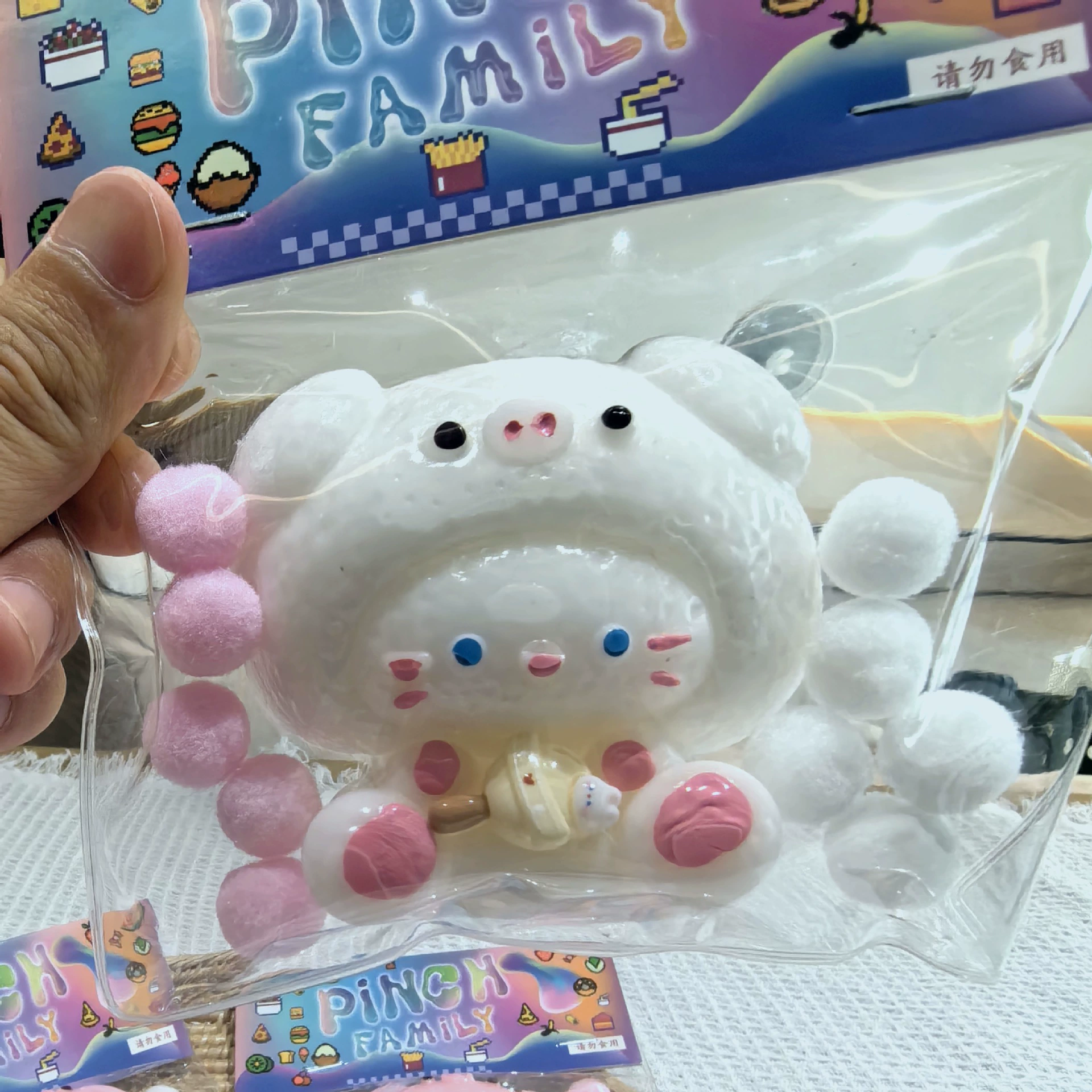 Игрушечная еда, слайм, реалистичная игрушка, антистресс