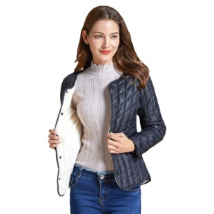 New wholesale ladies long sleeve warm cotton-padded jacket liner cotton-padded jacket cotton liner winter slim 8977