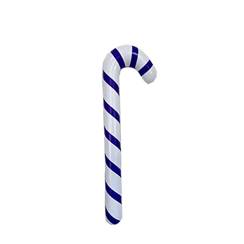 国境を越えた膨張式クリスマス杖 PVC製サンタクロースのアクティビティ小道具 装飾玩具 クリスマスパーティーの飾り|undefined