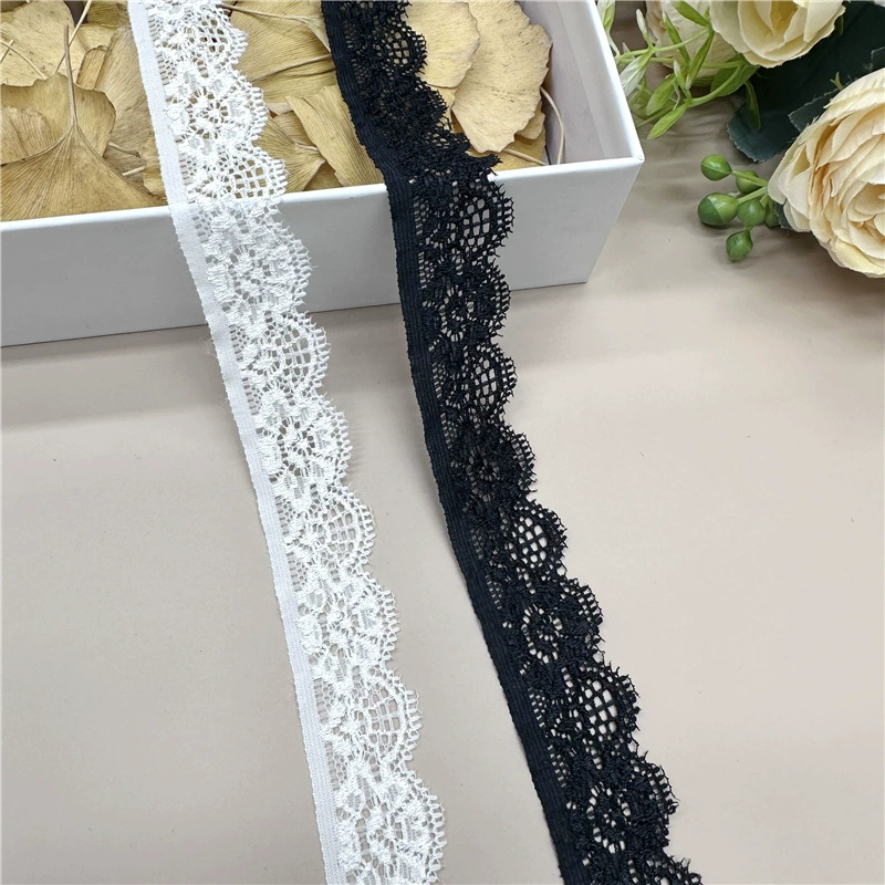 Эластичная кружевная резинка Новые аксессуары для одежды 2,5 см DIY мягкое приятное для кожи нижнее белье кружево