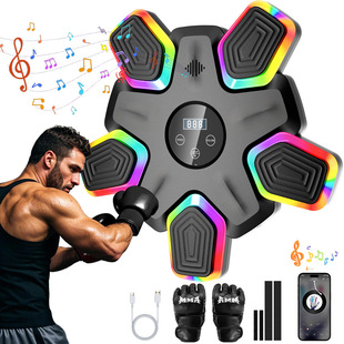 New smart boxing target bluetooth music sports fitness boxing machine boxing home training boxing wall target wholesale