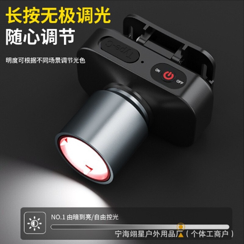 クロスボーダーled強力ライトヘッドランプ長い航続リチウム電池ヘッドセット照明器具多機能アウトドアusb充電釣りヘッドランプ|undefined