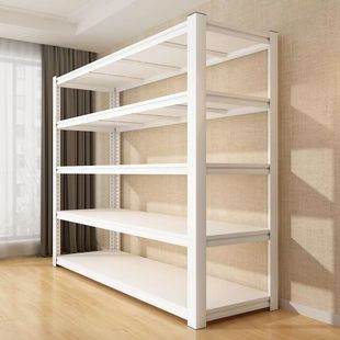 Shelf Storage Warehouse Supermarket Angle Steel Display Rack Floor Multi-layer Storage Rack Balcony Storage Rack Iron Shelf Triangle