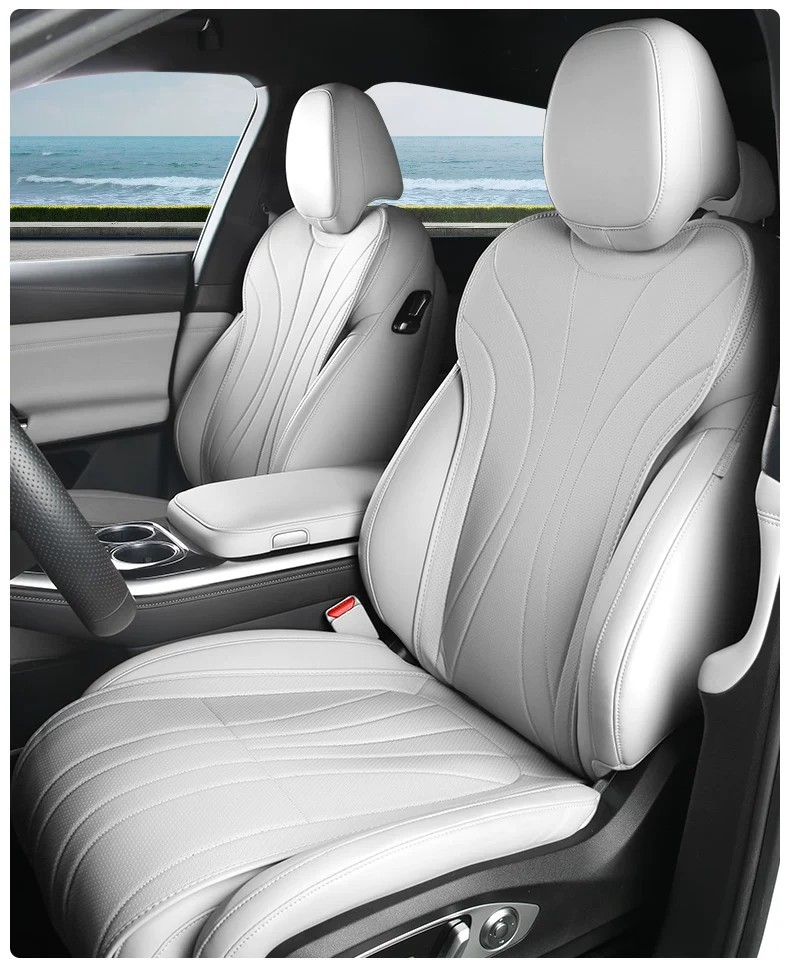 Suitable for Xpeng G9 Car Seat Cushions, Full-Coverage Four-Season Universal Small Seat Covers, Modified Interior Special Car Seat Covers