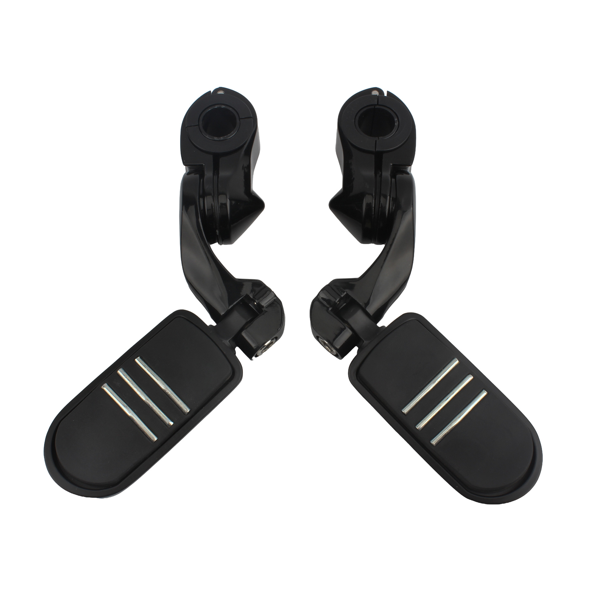 Motorcycle Foot Pedal Bracket Set Short Version for Harley Road King Street Glide Aluminum Alloy Leisure Footrest Modification Parts