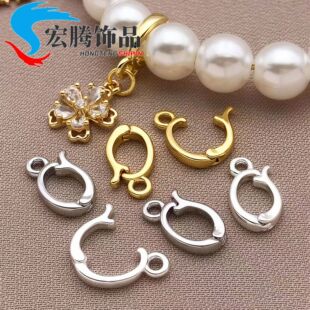 14K����ɫ �f�ܵ���������ˮ������朿��� diy�Ʒ�B�ӿ����