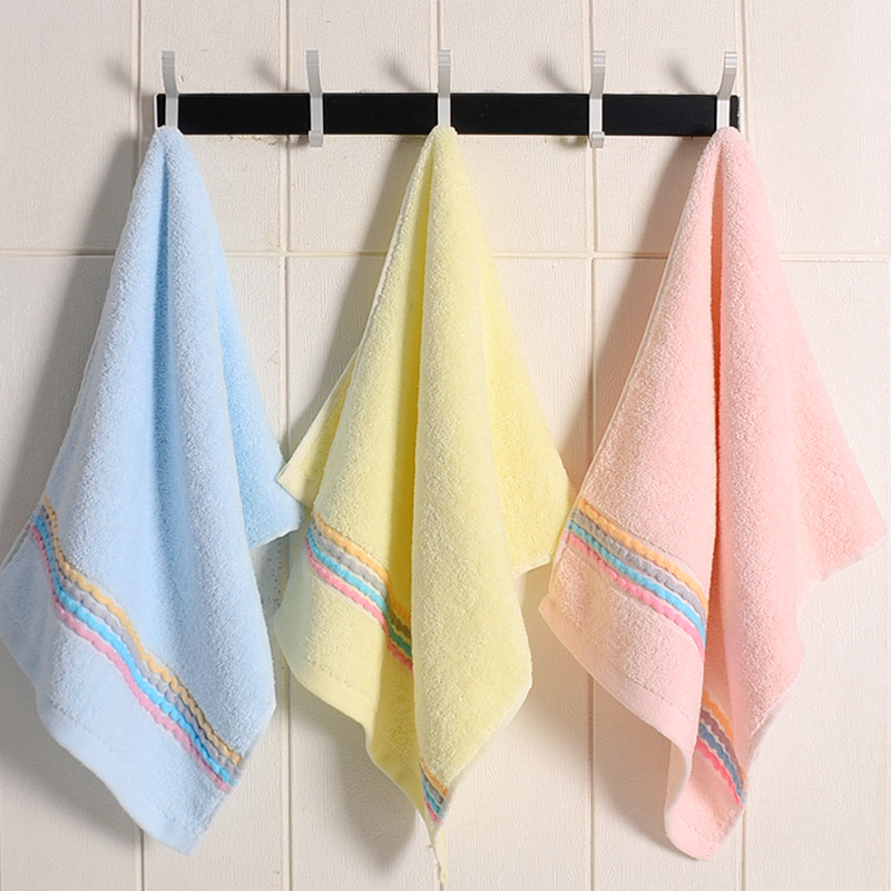 Wholesale cotton towels, promotional gift towels, wholesale bagged gift boxes, custom LOGO pure cotton absorbent thick towels