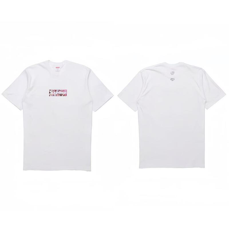 クロスボーダーファッションとトレンディなシュプリームレタープリントラウンドネック半袖ユニセックスストリートファッションTシャツドロップシッピング|undefined