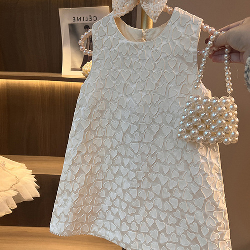 2024 New Stylish Spring Summer Children's Girls Dress French Dress Girl Blouse Dress Princess Dress