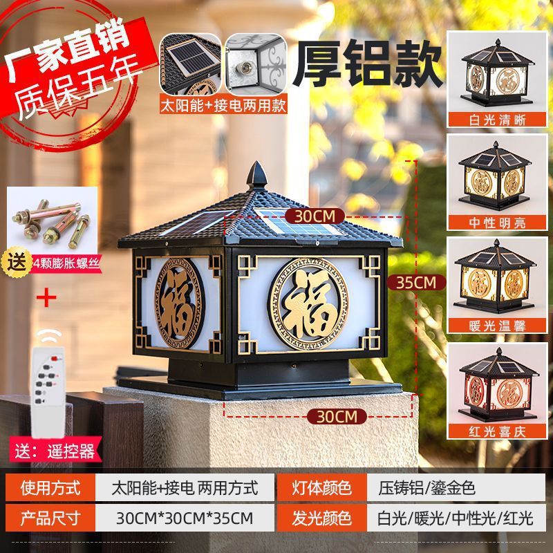 인기 있는 Fuli 금 30 태양광 이중 목적 4색 럭셔리 모델