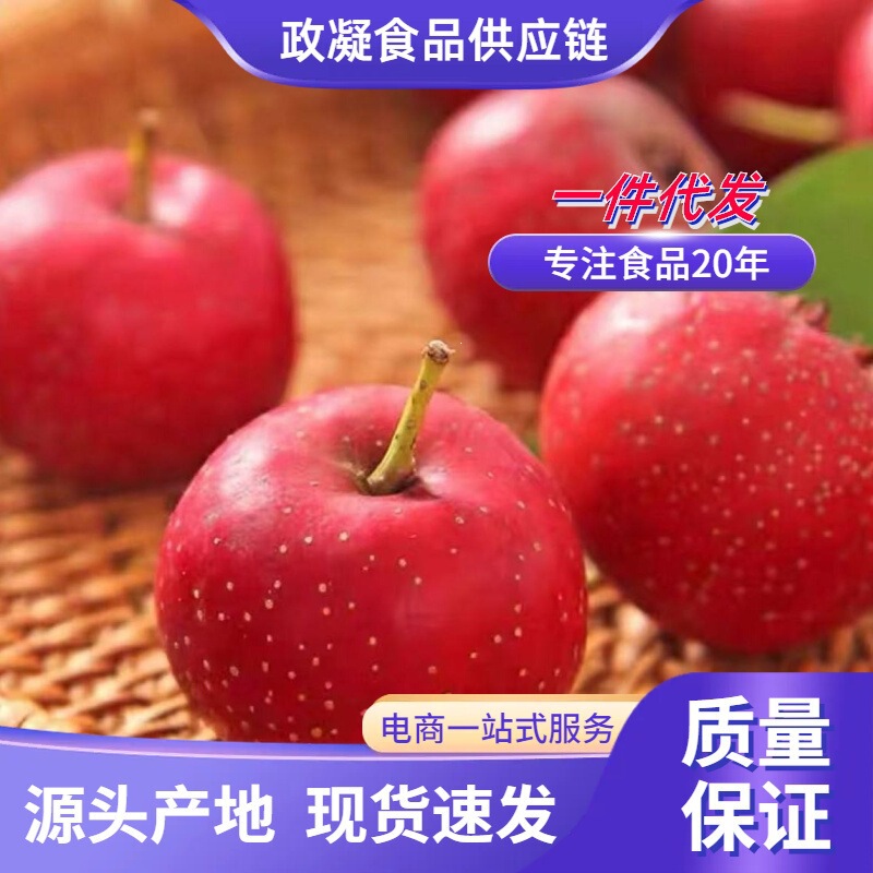 Fresh Hawthorn Fruit, Pure Farm-Grown Large Hawthorn Fruit, Candied Hawthorn, Natural Red Fruit, Fresh Fruit Fresh Hawthorn Fruit, Pure Farm-Grown Large Hawthorn Fruit, Candied Hawthorn, Natural Red Fruit, Fresh Fruit