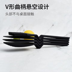 淄博燒烤刷曲柄設計不易髒奶油刮刀一體式抹刀烘焙刮鏟亞馬遜新款