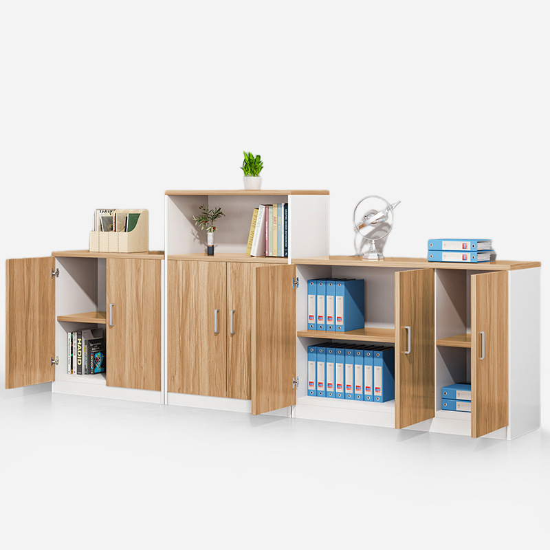 gabinete de oficina de madera multipuerta gabinete bajo gabinete de archivos gabinete de archivos gabinete de archivos gabinete de almacenamiento gabinete de escritorio combinado gabinete de sala de conferencias