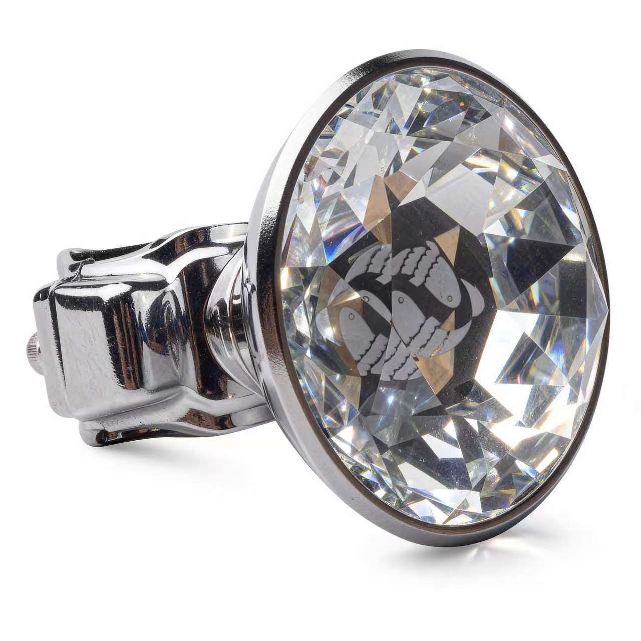 Car Steering Wheel Crystal Power Ball, Car-Mounted Power Assist Device, Labor-Saving Auxiliary Steering Wheel, Car Accessories