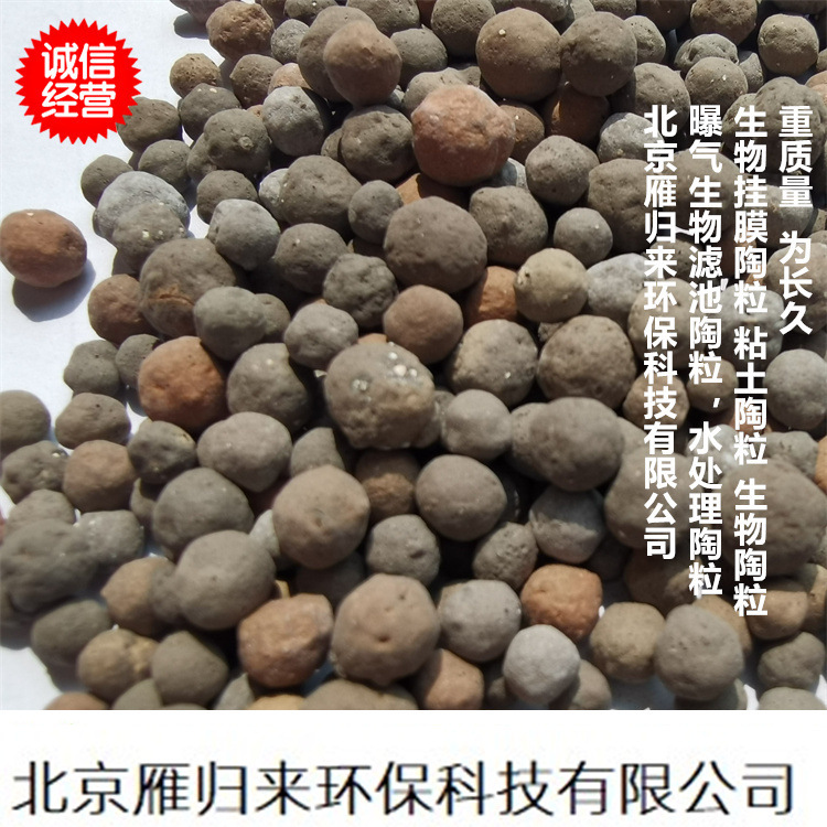 陶粒滤料 曝气池陶粒 挂膜生物陶粒滤料 3-5mm陶粒 可提供样品