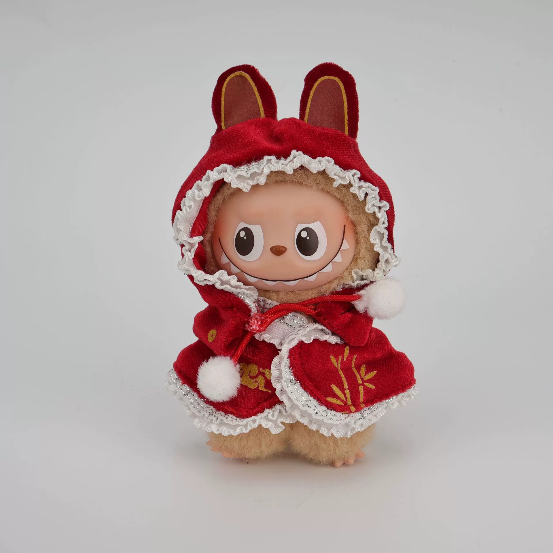 [Only Baby Clothes] Christmas 4Th Generation 10cm Baby Clothes 4.0 Winter Warm Stuffed Dolls and Dolls for Changing Clothes