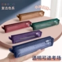 考试多功能复古色便携文具袋