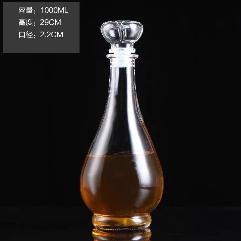 Fabricantes de vinos 50ml 1000ml botellas de prueba creativas botellas de vino rosado de diamante transparentes botellas de vino extranjero