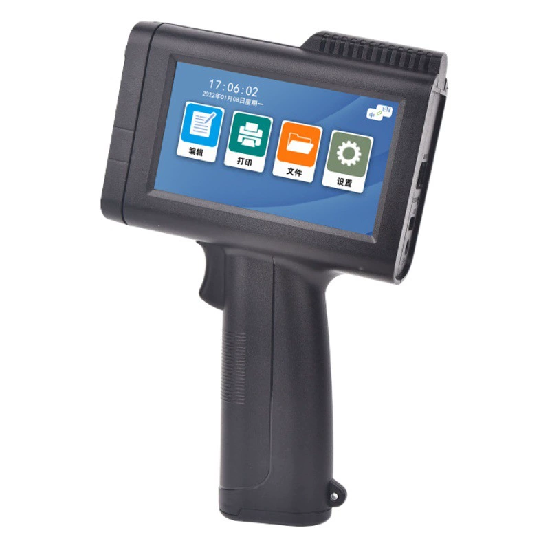 Демин m20 умный ручной маленький дюйм 25.4 мм тканый мешок крафт-бумага деревянная струйная струйная машина