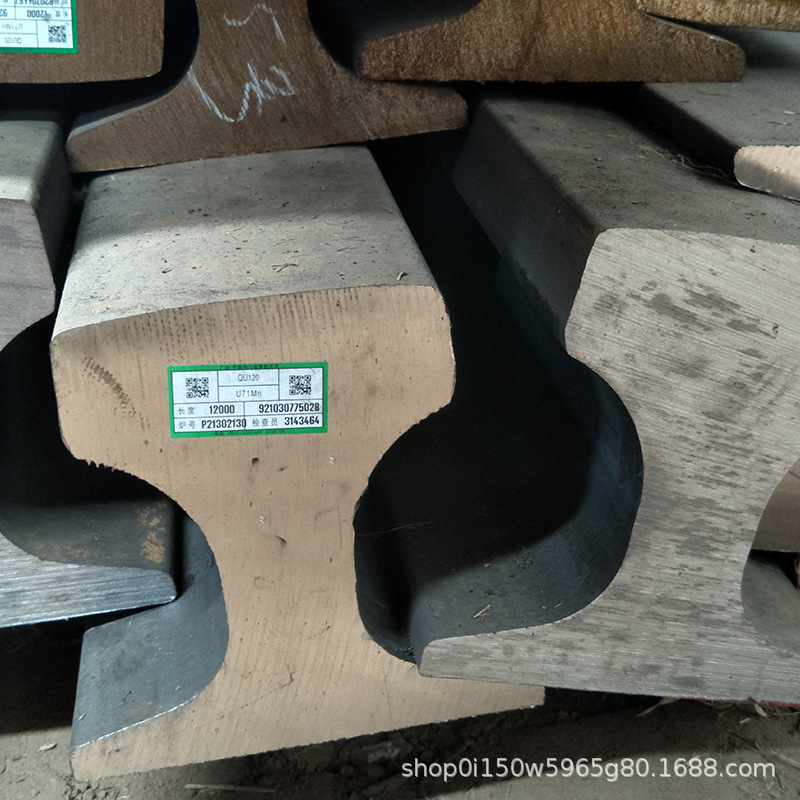 泓洛供应QU80起重机钢轨 钢材主要用于港口码头运输道路布设