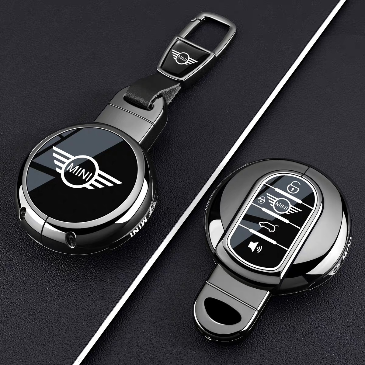 Suitable for Bmw Mini Country Key Cover Mini Shell Man Bag Cooper Buckle F54F55F56F60 Men and Women