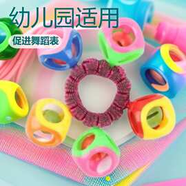 六一表演道具幼儿园跳舞摇铃儿童舞蹈手铃脚铃排舞手铃铛手串铃