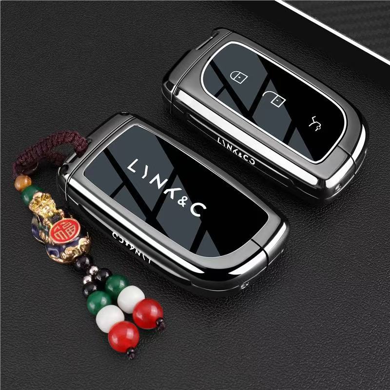 Suitable for Lynk & Co 900 Key Cover 26 Models 07Emp New 10/08Emp Shell Z20/Z10 Car Bag Lynk & Co Buckle