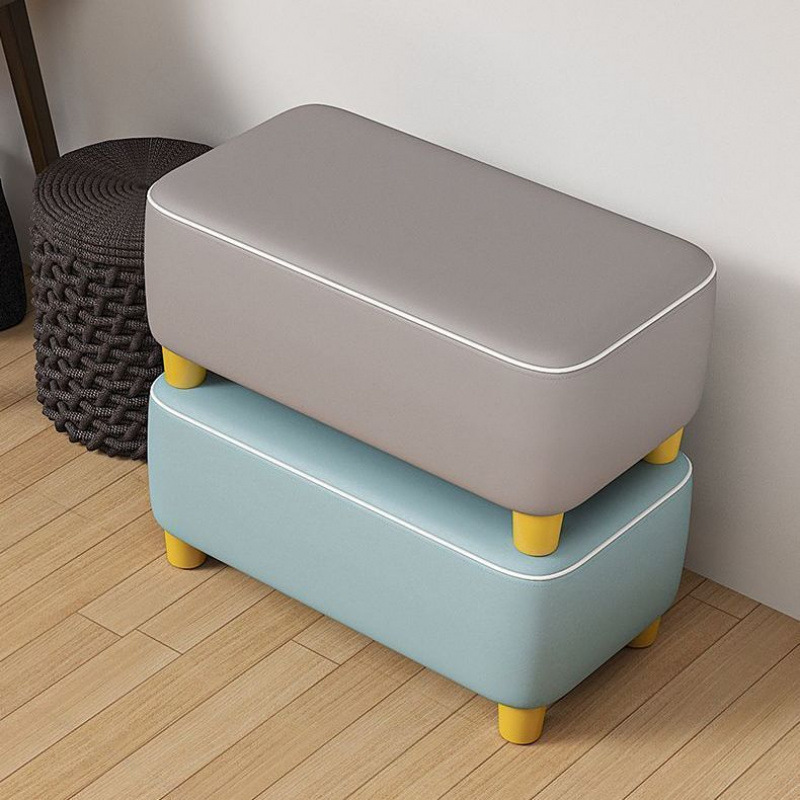 입구에 신발을 갈아 신을 수 있는 입구용 의자, 가정용 발판, 낮은 의자, 간이 커피 테이블 의자, 직사각형 의자 공장