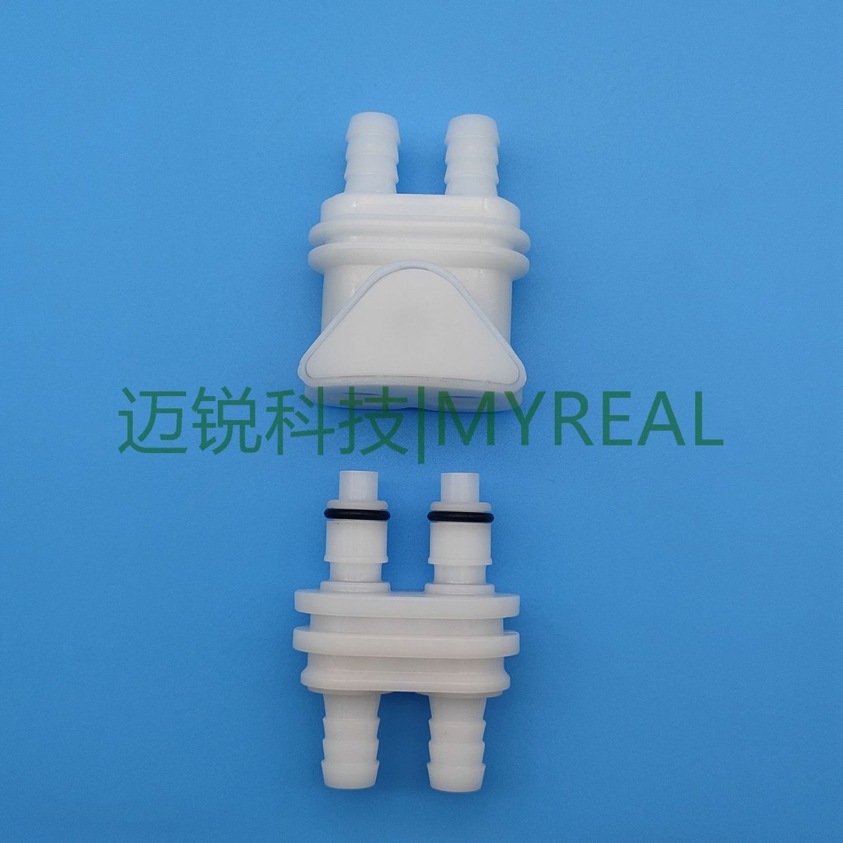 双头CPC代用PLC系列母座带阀截止断开母头附阀塑料快速母JU接头