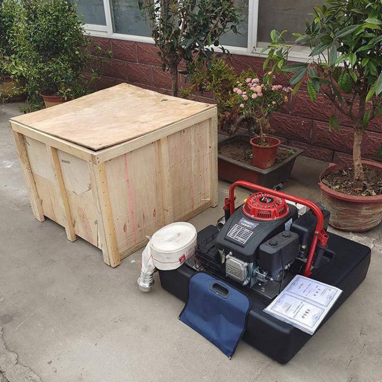 机动消防浮挺泵本田动力 FTQ4.0/13 16马力四冲程单缸风冷 浮艇泵