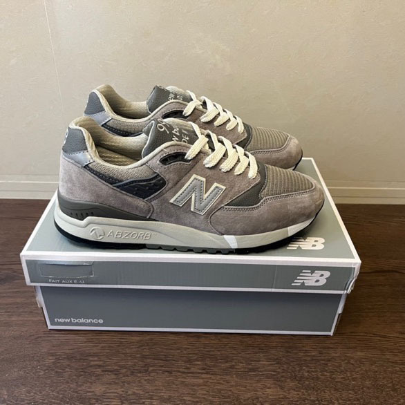 高品質 NB M998 Made USA ハイエンドアメリカンバージンランニングシューズレトロカジュアルスポーツジョギングシューズ|undefined