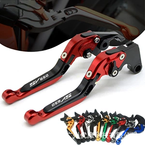 Motosiklet CNC alüminium ərintisi SV650/SV650X əyləc mufta qolu