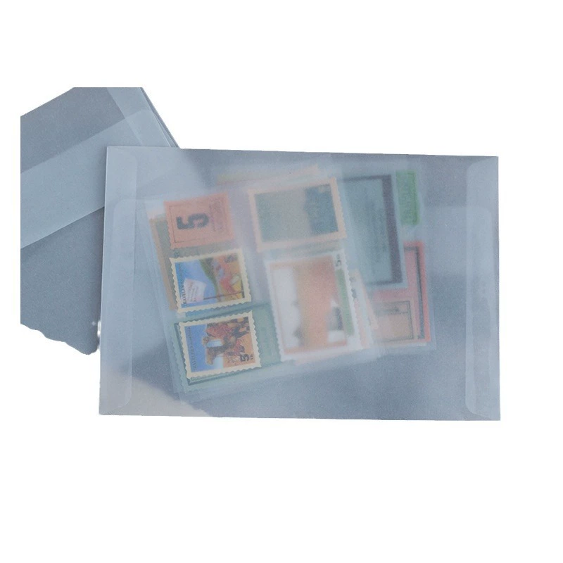 Envelope B11, leather-effect cowhide paper, 16×11 cm, vintage kraft seal (20 pcs option)