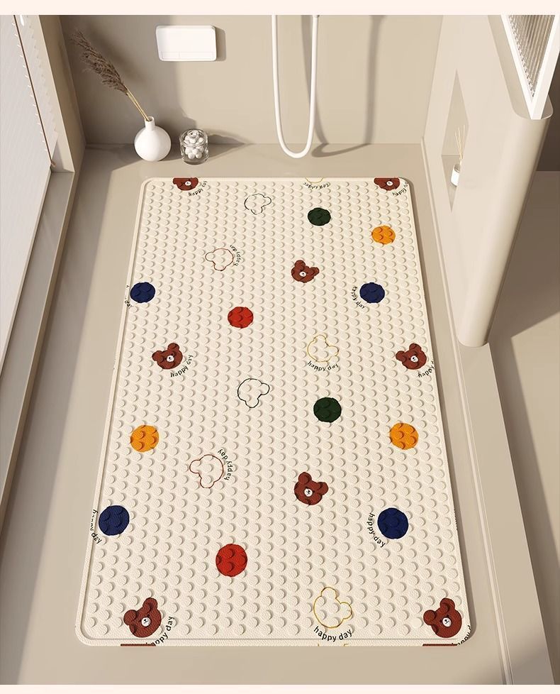 Bathroom anti-slip mat, simple household shower mat, children's bath mat, special mat for playing in water, anti-fall bathroom floor mat