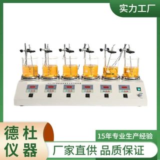 HJ-6A 数显恒温多头磁力搅拌器 多功能搅拌机