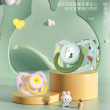 婴儿安抚奶嘴超软安睡型仿母乳新生儿哄娃宝宝硅胶防尘哄宝宝睡觉