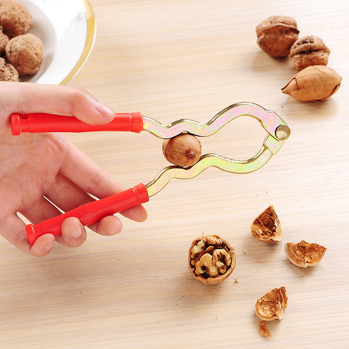 Multi-functional thickened walnut clip, pine nut clip sheller, pecan pliers, nut hazelnut metal core peeler wholesale